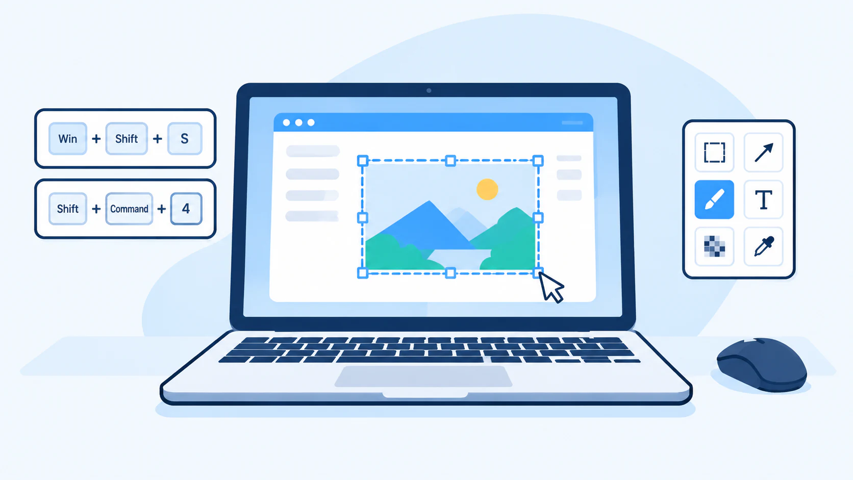 电脑怎么截图？Windows 11/10 与 macOS 截图快捷键和常用方法