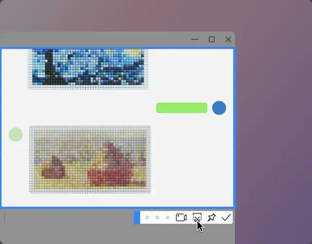 Long capture feature demonstration
